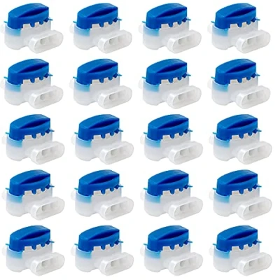 Imagen de QIMEI SHOP Conector de Cables para Robots Cortacésped Estanco Automower con Gel Reparar Cable Robot Cortacéspedes 20 Piezas