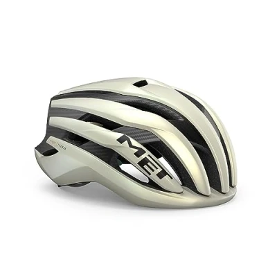Imagen de MET Trenta 3k Carbon MIPS Ciclismo Hel, Unisex, Matt Vanilla Ice Gold, M