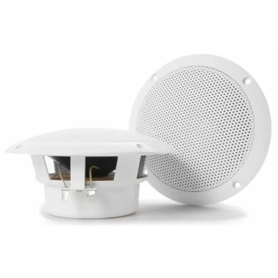 Imagen de Power Dynamics MS40 2 Altavoces 50 W Resistentes al Agua, Potencia W, 4 Pulgadas, Ideal para integrar en Salas de baño, Barcos, Piscinas