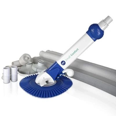 Imagen de Gre AR20682 Small Confort Limpiafondos de aspiración automático para Piscinas elevadas, con Potencia mínima 1/3CV.