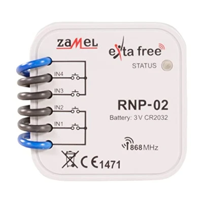 Imagen de exta Free rasante Transmisor de Radio 4 Canales, 1 Pieza, rnp 02