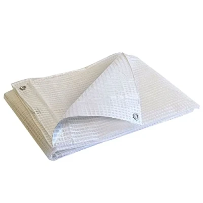 Imagen de Lona de Protección 4x6 m TECPLAST TR170MU Reforzada Transparente Calidad Profesional Impermeable Anti UV