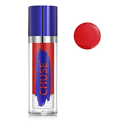 Imagen de CHUSE Micropigmento para maquillaje semipermanente, tinta de tatuaje que ha superado el SGS DermaTest, 10 ml L301 (rojo rubí)