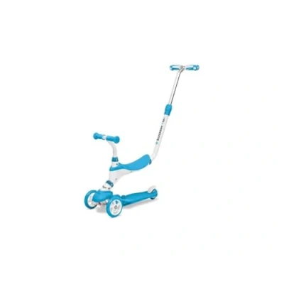 Imagen de Mondo Toys On&amp;Go Scooter para niños 5 en 1 Patinete con Asiento, Pedales de Goma Suave y Grande 3 Ruedas Edad a años MAX 50 kg Color Azul 28572