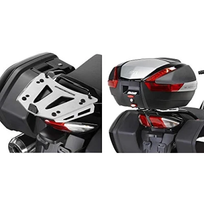 Imagen de Givi SRA2109 Baúl Tirante Aluminio para Monokey con Placa, Carga Máxima 6 Kg