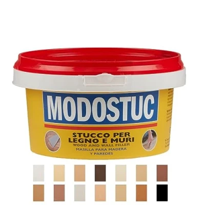 Imagen de MODOSTUC Masilla Profesional Para Madera Y Pared, Secado Rápido Adhesión Perfecta, Caoba, 500 Gramos