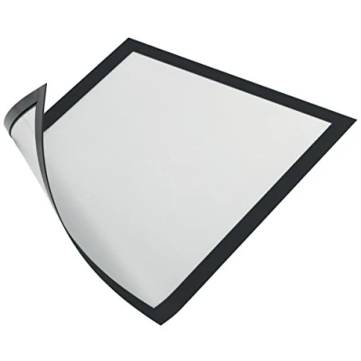 Imagen de Durable 486901 marco informativo Duraframe magnético (A4, para superficies metálicas) 5 unidades, negro