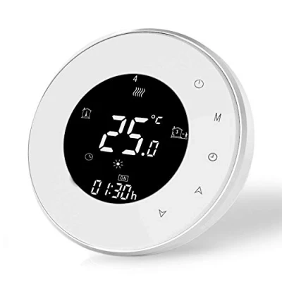 Imagen de Termostato Wifi Inteligente Compatible con Alexa Google Home Digital Inalambrico Calefaccion para calefacción eléctrica,Controlador de Temperatura programable 16A,