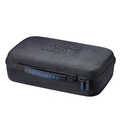 Imagen de Supremery Funda compatible con Makita DMP180Z DMP181Z batería compresor caso accesorios bolsa compacta, negro / azul, DMP180Z, unicolor