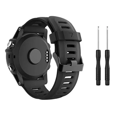 Imagen de TOPsic Fenix 3 correa de reloj, Banda Reemplazo Silicona Suave Deportiva con Herramientas para / reloj elegante HR Multi colors