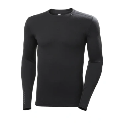 Imagen de Helly Hansen LIFA Midweight CREW Camiseta de manga larga, Hombre, Talla: XXL, Black