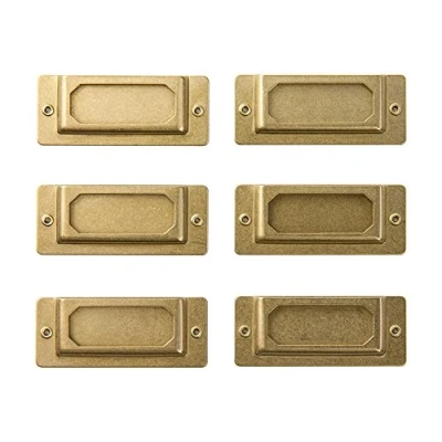 Imagen de Midori Brass Label Plate (82022006)