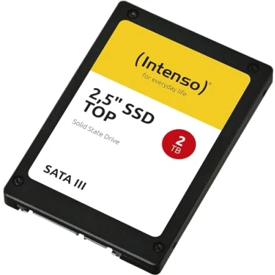 Imagen de Intenso 2,5&quot; SSD Top Unidad de Estado sólido 2 TB (2.5&quot;, SATA III, hasta 550 MB/s), Color Negro