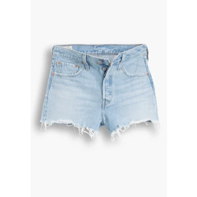 Imagen de Levi&#039;s 501 Original Shorts vaqueros lightblue denim, Mujer, Talla: 33, Light blue denim