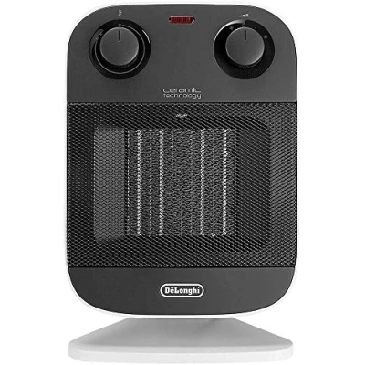 Imagen de Calefactor DeLonghi, con tecnología de cerámica (2000 W), color negro/gris