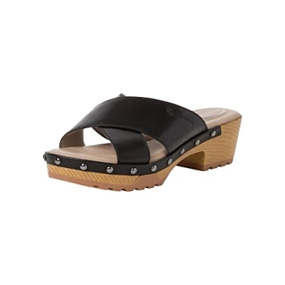 Imagen de Tamaris 8 87301 20, Pantuflas Mujer, Black, 38 EU Ancho
