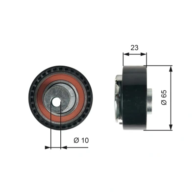 Imagen de GATES T43228 Polea tensora, correa dentada Tru Power