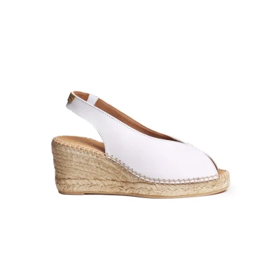 Imagen de Toni Pons Laila P Sandalias de cuña, Mujer, Talla: 41, White Zapatos
