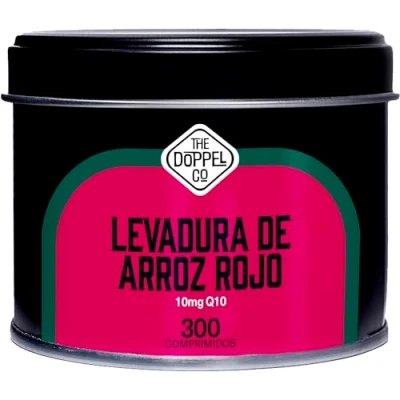 Imagen de Levadura de Arroz Rojo con Coenzima Q10 300 comprimidos 2,99 mg Monacolina pura k Bajar colesterol Función Normal del Corazón Libre Citrinina Para 10 meses