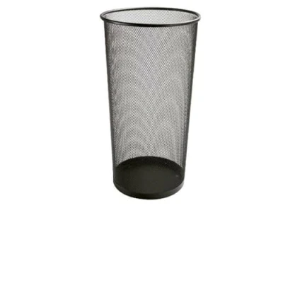 Imagen de Paraguero metalico q connect kf00829 rejilla negro 26,5 diametro x 50 cm