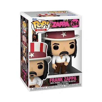 Imagen de Funko Pop! Rocks: Frank Zappa Figura de Vinilo Coleccionable Idea Regalo Mercancia Oficial Juguetes para Niños y Adultos Music Fans Muñeco Coleccionistas Exposición