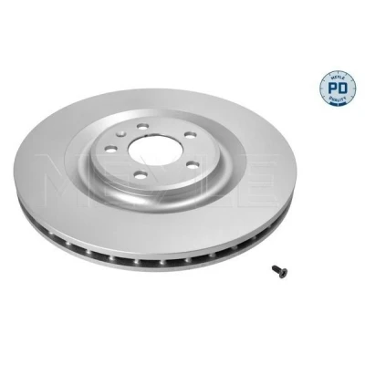 Imagen de MEYLE 115 523 0045/PD Disco de freno Eje trasero 350 28 5 112 ventilado revestido con tornillos
