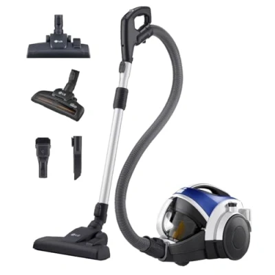Imagen de Aspirador sin bolsa LG VK8506NHAC, 650W con sistema de compresión en polvo, 1.2 L, Azul