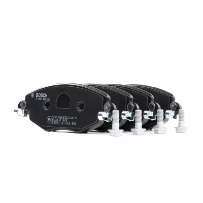 Imagen de BOSCH 0 986 494 724 Juego de pastillas freno Low Metallic Chapa antichirridos, con tornillos accesorios FORD: MONDEO 3 Stufenheck