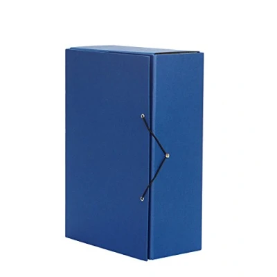Imagen de PARDO 879671 Carpeta de proyectos con gomas, 150 mm, color azul
