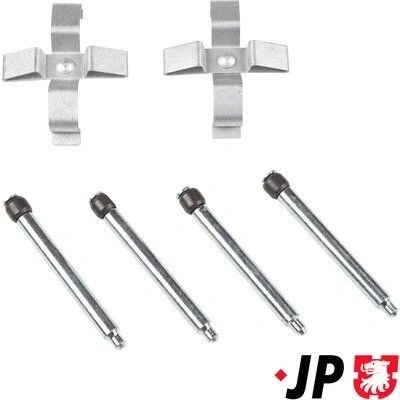 Imagen de JP GROUP 1264005410 Kit de accesorios, pastillas frenos Eje trasero OPEL: Calibra A, Vectra A CC, B Berlina, SAAB: 9 3 Hatchback