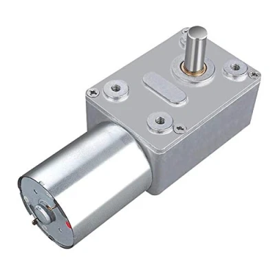 Imagen de Motor Reductor 12V DC, de Reduccin Velocidad Engranaje Alta Tensin Reversible (20RPM)