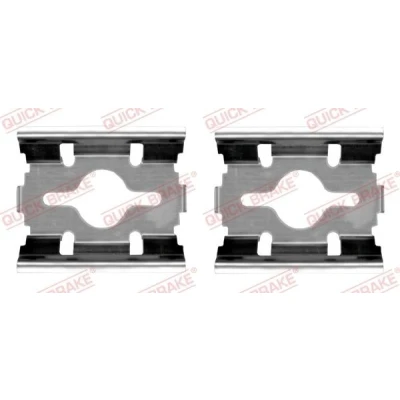 Imagen de QUICK BRAKE 109 1657 Kit de accesorios, pastillas frenos IVECO: DAILY 2 Bus, 6 Pritsche/Fahrgestell, 3 Kasten/Kombi