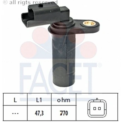 Imagen de FACET 9.0538 Sensor de Cigueñal Made in Italy OE Equivalent RENAULT: CLIO 3, 2, SCENIC DACIA: Logan I Berlina, Sandero I, NISSAN: MICRA 3