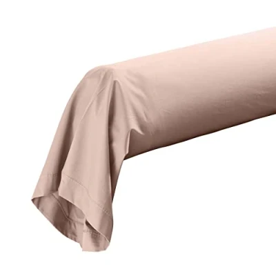 Imagen de Douceur d&#039;Intérieur Funda de Almohada (85 x 185 cm) Percaline Nude, Percal Algodón
