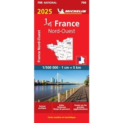 Imagen de Mapa National France Nord ouest 11706 2025