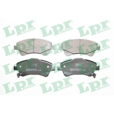 Imagen de LPR 05P1589 Juego de pastillas freno TOYOTA: Auris Hatchback, Avensis III Familiar, Verso
