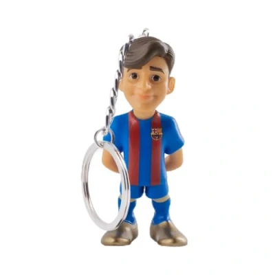 Imagen de MINIX Llavero de Gavi, Jugador del FC Barcelona Figurita FCB: Gavi Ideal para Tartas, Fanáticos Barça o Coleccionistas 7 cm