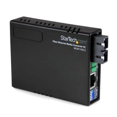 Imagen de StarTech V931801 Conversor de Media, Fibra multimodo (Ethernet)