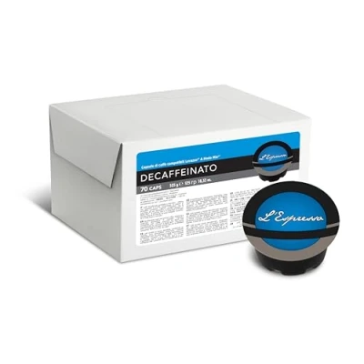 Imagen de Gimoka Mezcla de Café Espresso Descafeinado 70 Cápsulas Compatibles con Máquinas Lavazza* A Modo Mio* para uso doméstico Producido en Italia