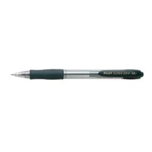 Imagen de 12pcs Pilot Super Grip BPGP 10R M 1.0mm Ballpoint Pen (Box Set) Black
