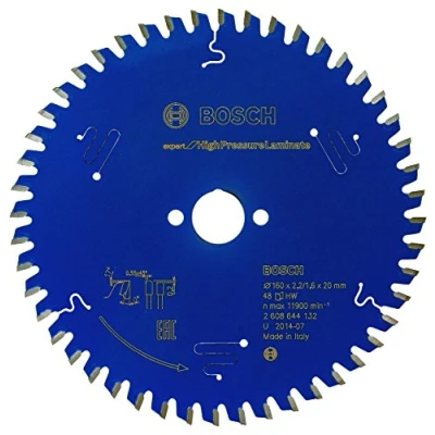 Imagen de Bosch Profesional 2608644132 Disco de sierra circular CSB Expert HighPressureLamin.: 160x20x48D