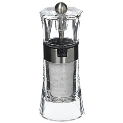 Imagen de Peugeot Oslo 34566 Molinillo de sal (acrílico, transparente, acero inoxidable, 14 cm)