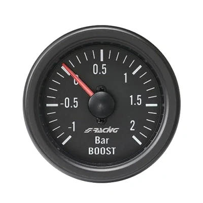 Imagen de Simoni Racing BV/B Indicador Mecánico de Presión Turbo+VAC, Negro