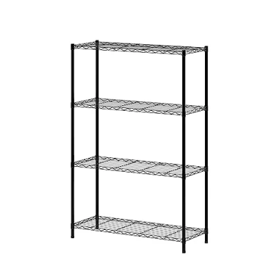 Imagen de Furinno Wayar Estante de Almacenamiento Metálico 4 Niveles, Negro