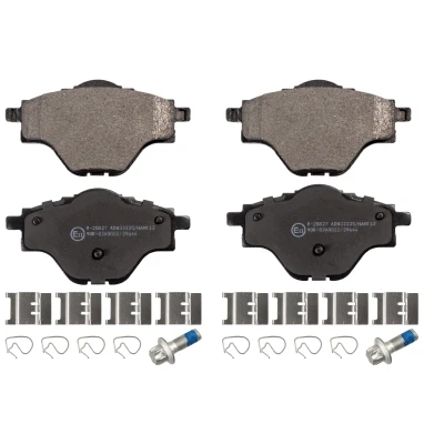 Imagen de BLUE PRINT ADP154252 Juego de pastillas freno Eje trasero con material montaje añadido PEUGEOT: 308 II Hatchback, SW 2, 3008 SUV