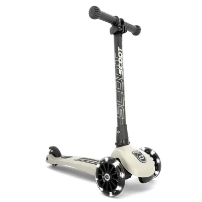 Imagen de Scoot &amp; Ride Highwaykick 96344 Patinete con 3 LED (plástico/Metal Ash, tamaño: 55 x 15 24 cm)