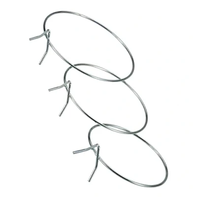 Imagen de SATURNIA Soporte Maceta Pared Zincado 14 cms