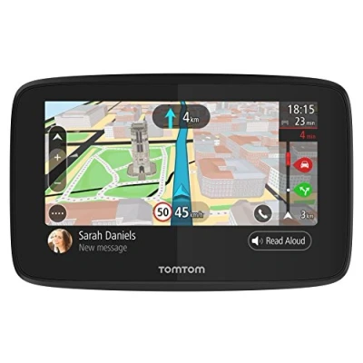 Imagen de TomTom GO 520 GPS para Coche, 5 Pulgadas, llamadas Manos Libres, Siri, Google Now, Actualizaciones Wi Fi, Traffic mediante Smartphone y Mapas Mundiales, Mensajes de