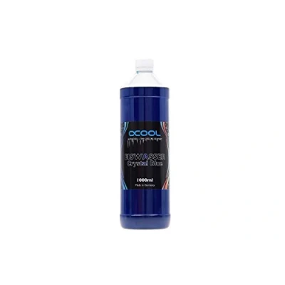 Imagen de AlphaCool 18543 Eiswasser Crystal Blue UV Active premixed coolant 1000ml Refrigeración Líquida Aditivos Agua