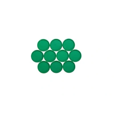 Imagen de Maul 6172355, Conjunto de imanes Polipropileno Redonda, 8,4 x 30 mm, 10 uds., Verde (Grün)